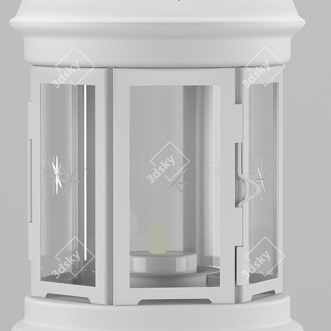 Rotera Tealight Lantern, Illuminate Any Space 3D model image 10