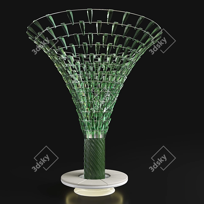 Sophisticated Bar Elements for Exquisite Venues 3D model image 4