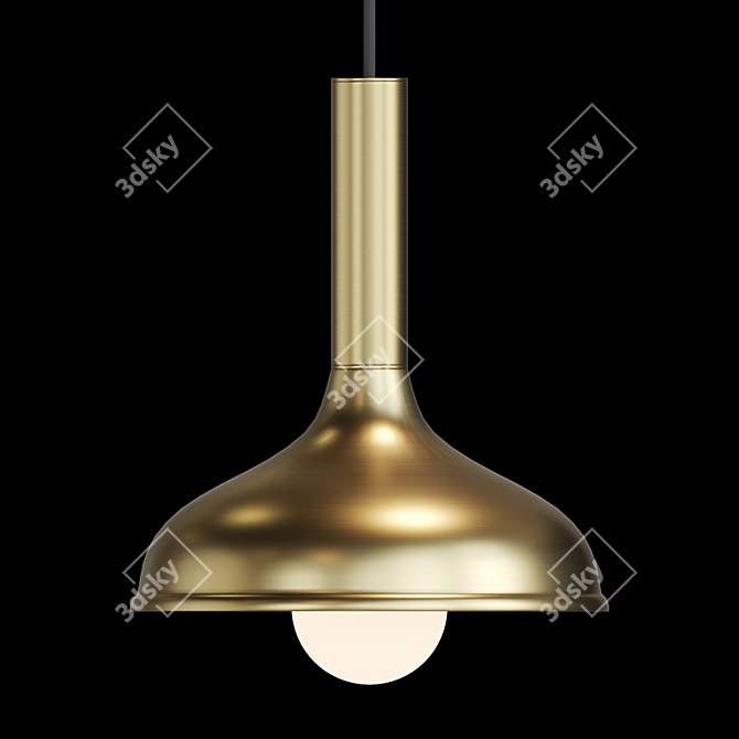 Scandinavian Style Pendant Lamp - Lampatron LUCIO 3D model image 2