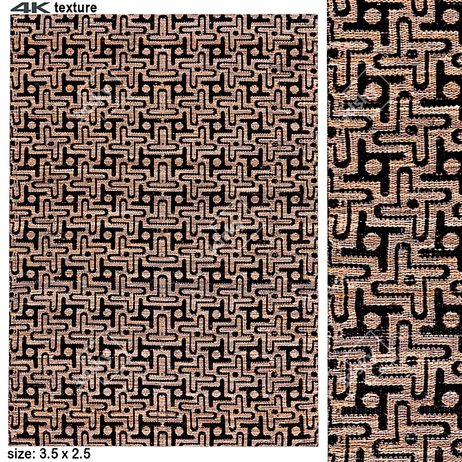 GAN Carpet Collection | No. 052 3D model image 2