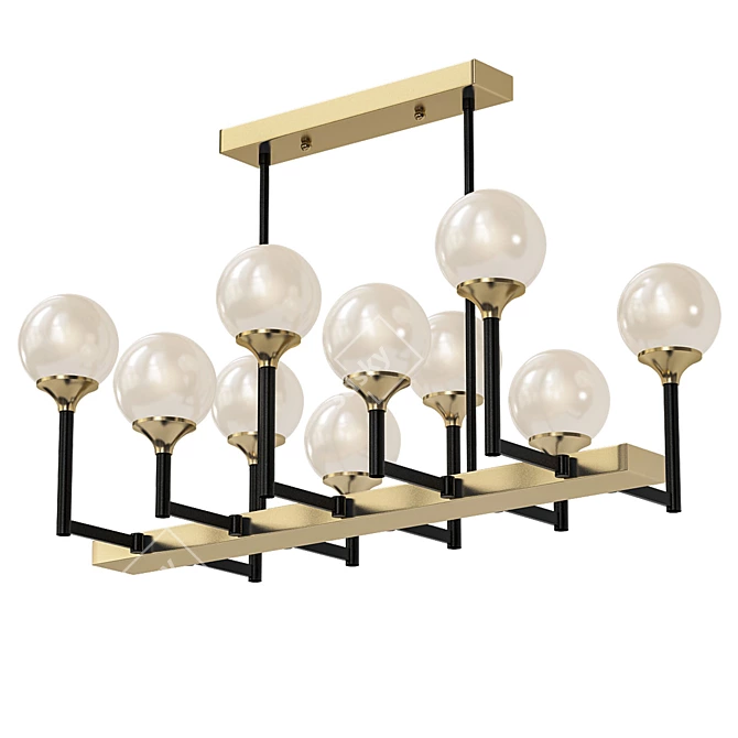 Loft-Concept Ball Valley Chandelier 3D model image 1