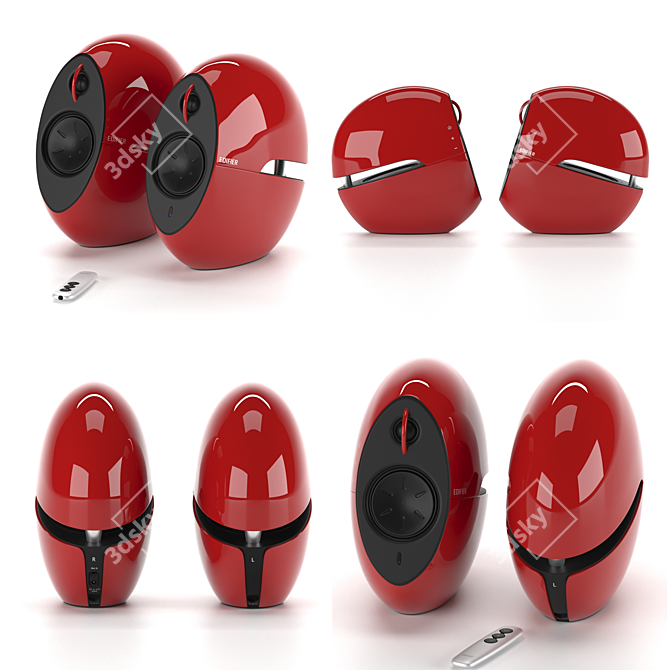 Edifier Luna Eclipse E25HD Desktop Speakers 3D model image 2