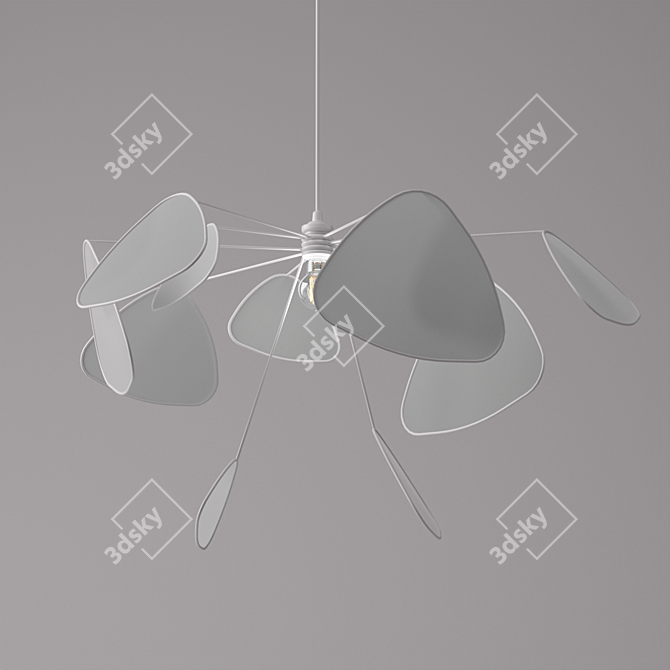 Floating Elegance - Murano Screen 3D model image 1