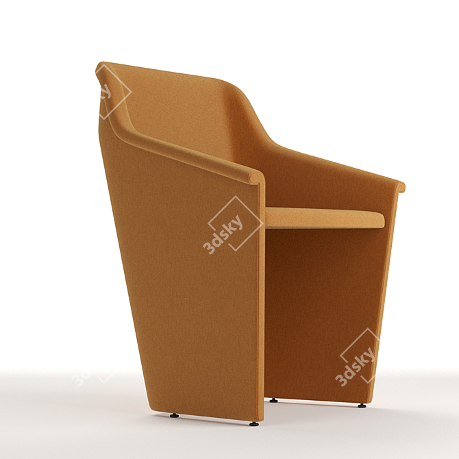 Orlandini Design Cabrio 2.0 Armchair: Versatile Elegance in One 3D model image 4