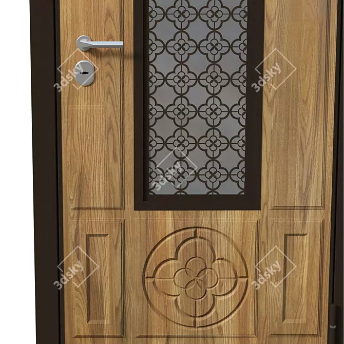 Om Termowood: Stylish and Secure European Doors 3D model image 2