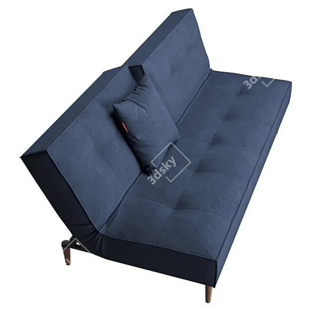 Versatile Splitback Sofa 3D model image 3