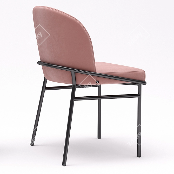 Eichholtz Willis Dining Chair: Sleek and Stylish 3D model image 3