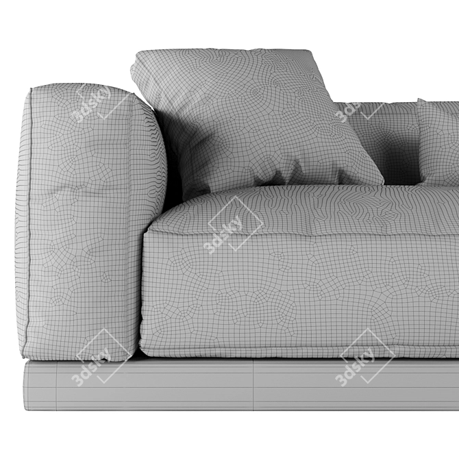 Urbanfun Caring Stripes Sofa 3D model image 4