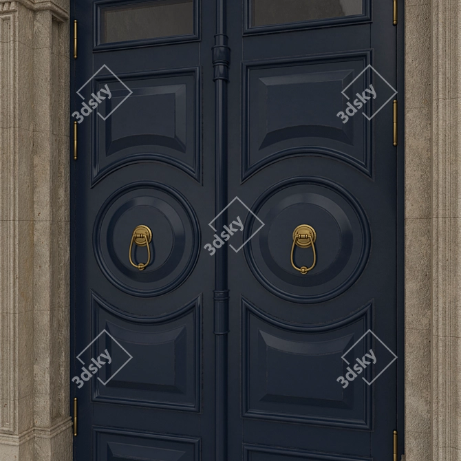 Classic 3D Max Door 3D model image 3