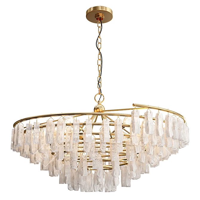 Raging Storm Chandelier 3D model image 1