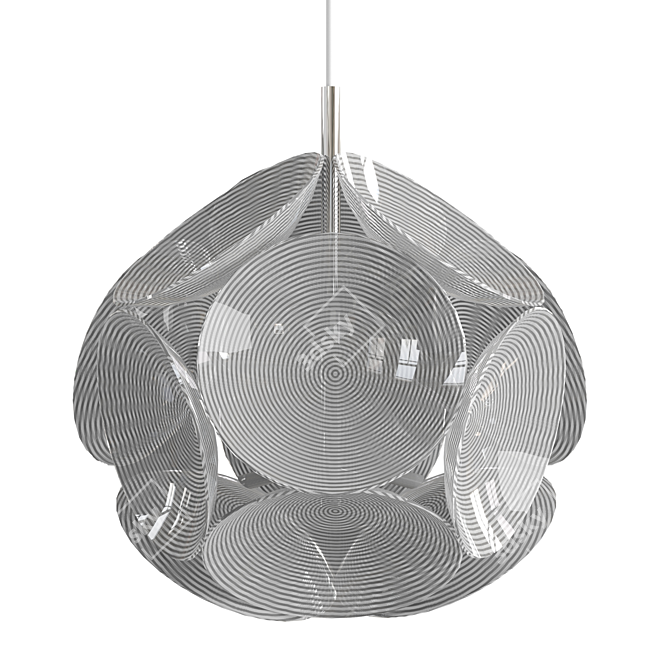 Pitagora Pendant Lamp: Contemporary Elegance 3D model image 1