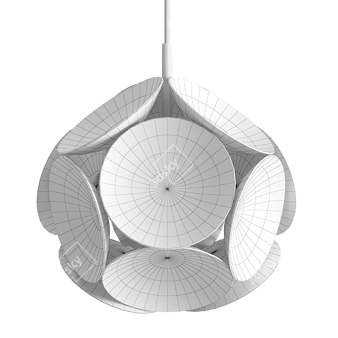 Pitagora Pendant Lamp: Contemporary Elegance 3D model image 2