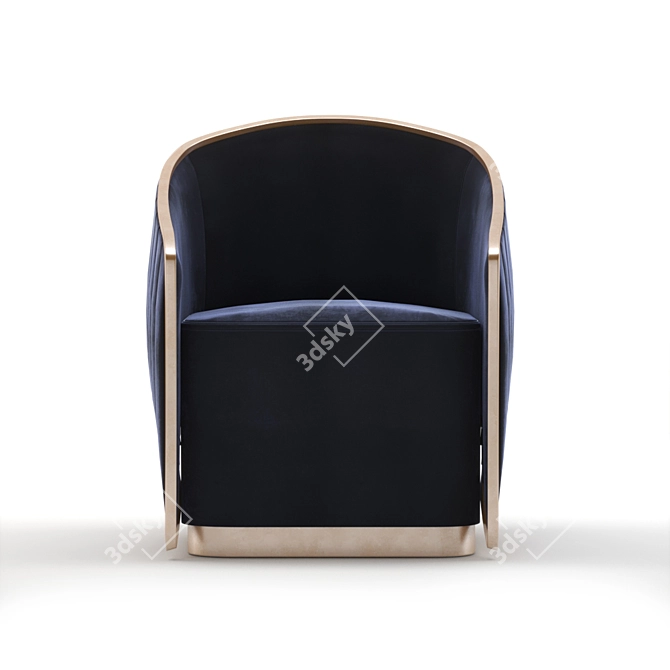 Comfort Plus Arm Chair 3D model image 2