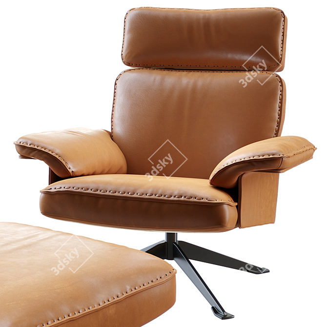 Luxurious DS-31 Chair: Style Defined 3D model image 2