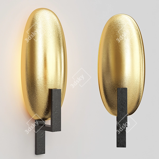 Modern Wall Lamp Collection 3D model image 4