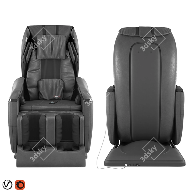 iRest Massage Chair - Ultimate Relaxation 3D model image 2