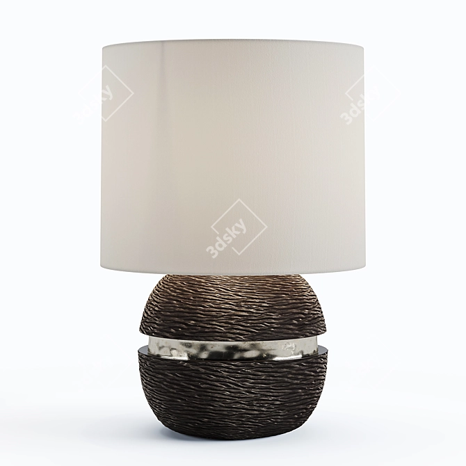 Anja Small Table Lamp - Elegant Lighting Solution 3D model image 1