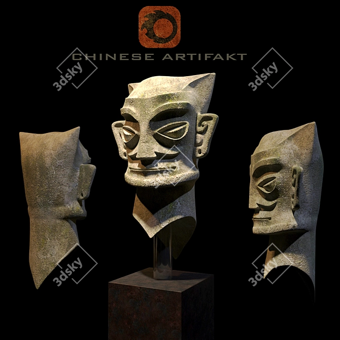 Ancient Chinese Relics: Sanxingdui 3D model image 1