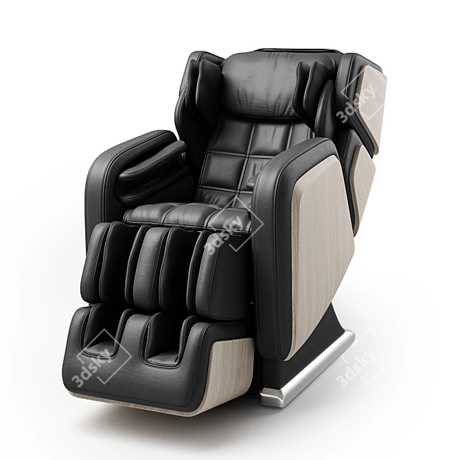 Ultimate Relaxation at Home: OHCO R6 JetBlack 3D model image 1