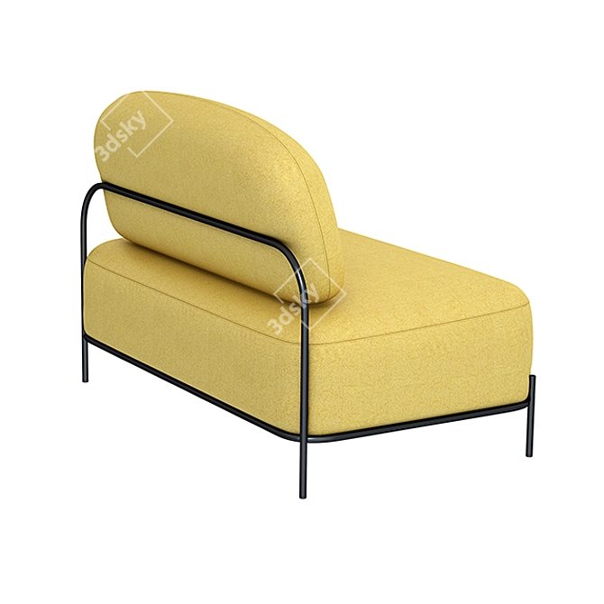 Modern Pawai Sofa: Stylish Comfort 3D model image 3