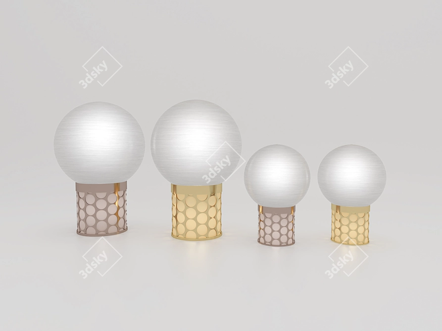 Elegant Atmosfera Table Lamp 3D model image 1