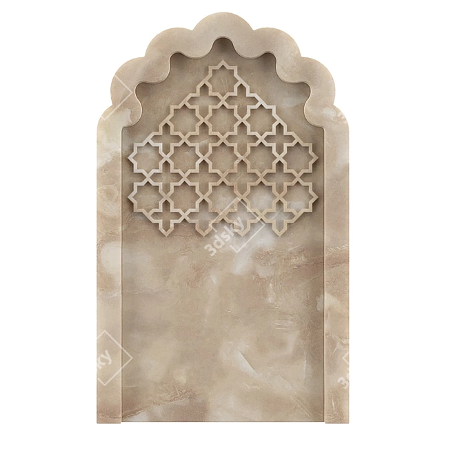 Elegant Arch Marble AM13 3D model image 1