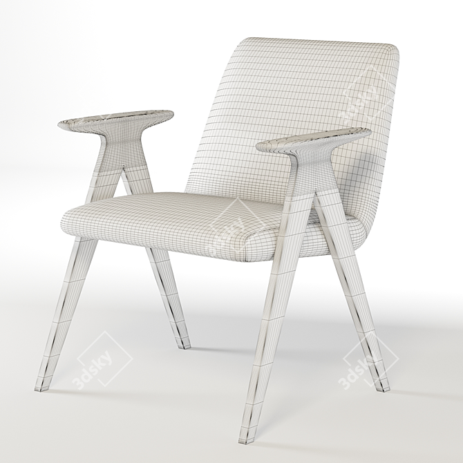 Elevate Your Space: Libera Stua Chair 3D model image 4