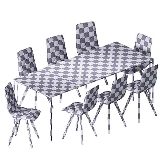 MAHON Folding Table - Sophisticated and Versatile 3D model image 4