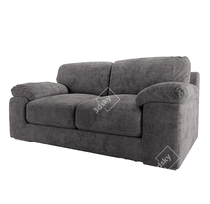 Modern Madrid Sofa 3D model image 1