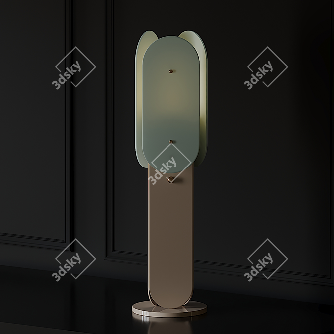 Elegant ARCH Floor Lamp by Douglas & Bec 3D model image 3