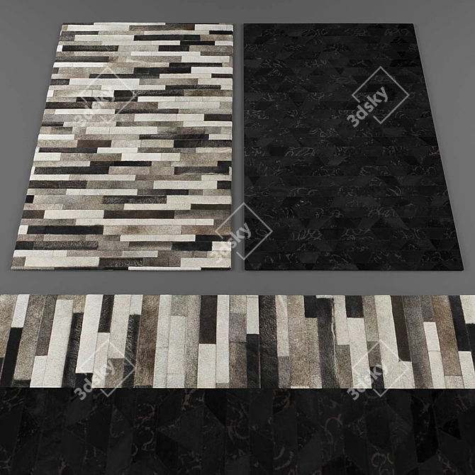 Elegant BoConcept Rug Collection 3D model image 2