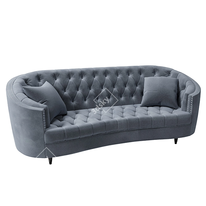Luxurious Lounge: Ambra Sofa 3D model image 1