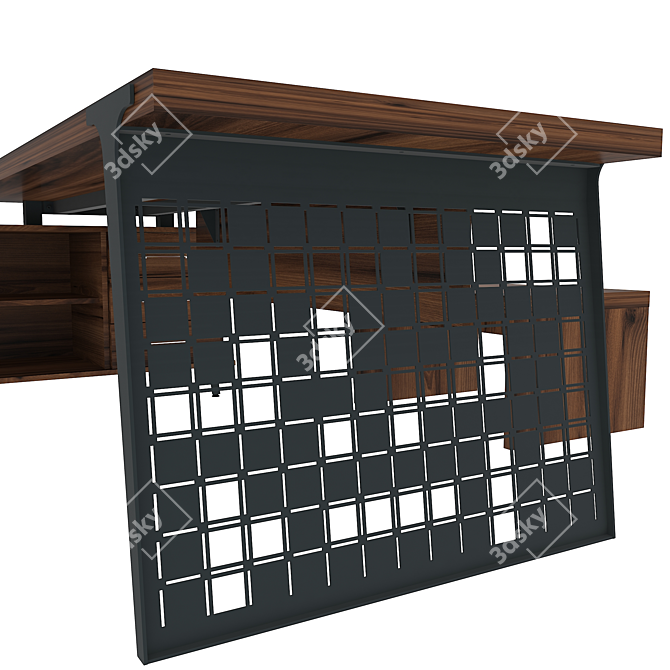 Zenon Executive Table Set 3D model image 3