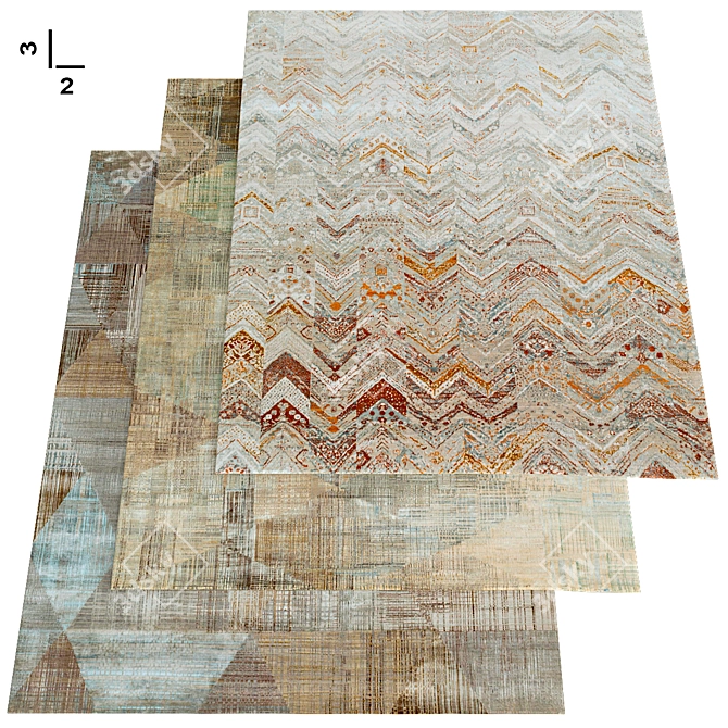 Jaipur Rugs Carpet Collection 3D model image 1