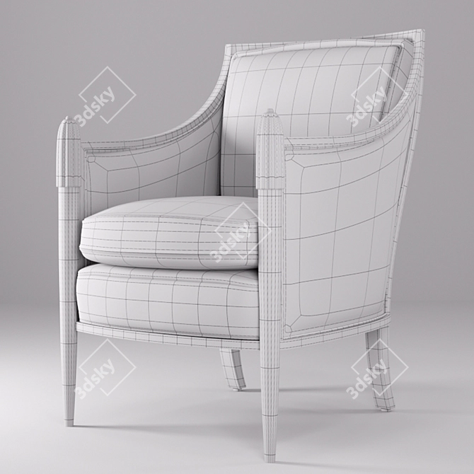 Comfy Cosmo Armchair 3D model image 4