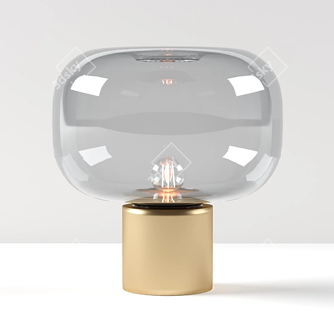 Elegant Mushroom Lamp - Normann Copenhagen 3D model image 1