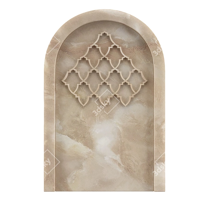 Elegant Marble Arch AM21 3D model image 1