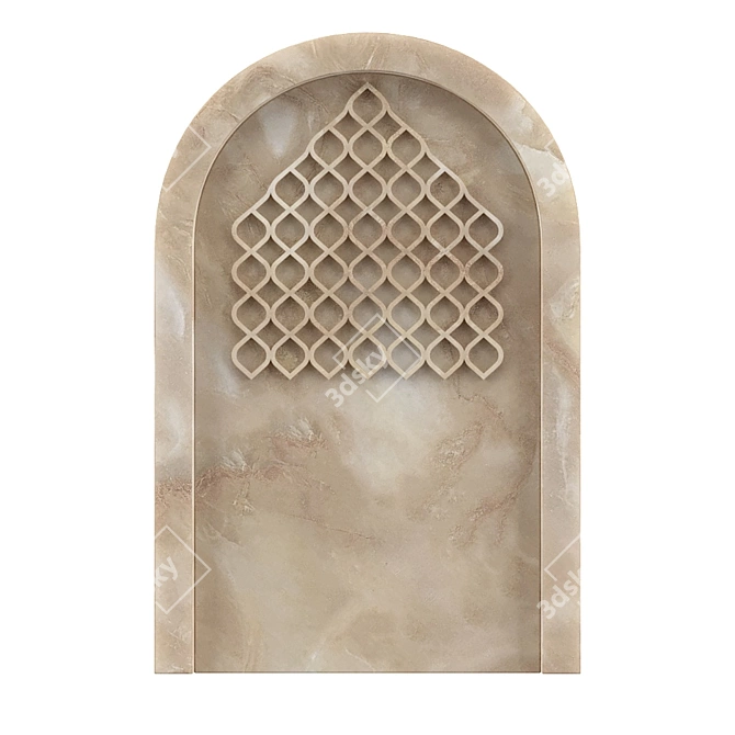 Elegant Marble Arch: OM Arch AM22 3D model image 1