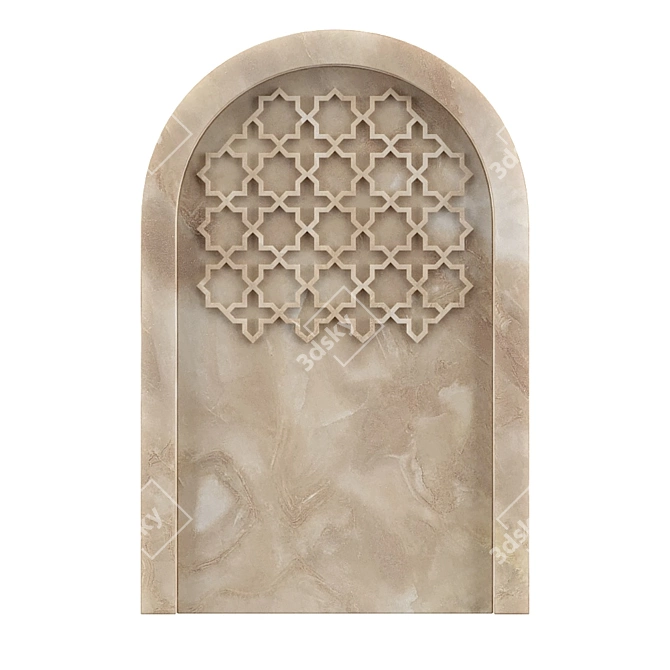 Elegant Marble Arch AM23 3D model image 1