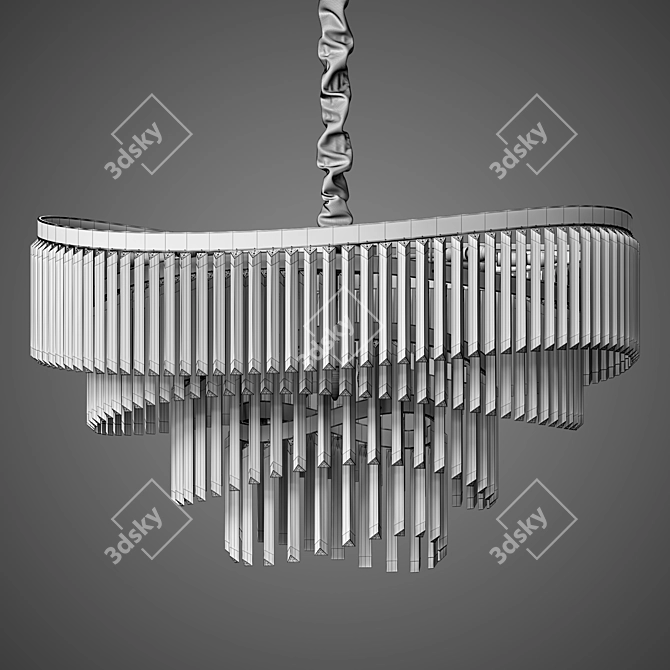 Toronto Chandelier - Elegant Lighting Fixture 3D model image 2