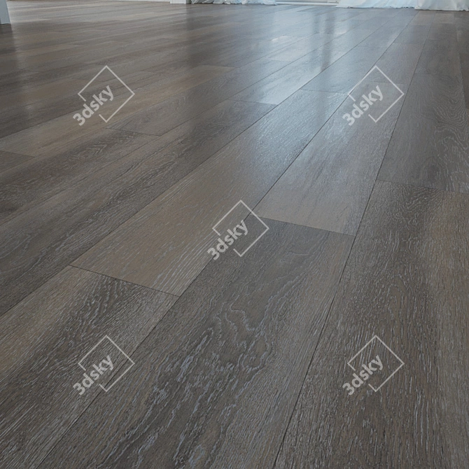 Harbour Oak: Timeless Charm for Your Floors 3D model image 1