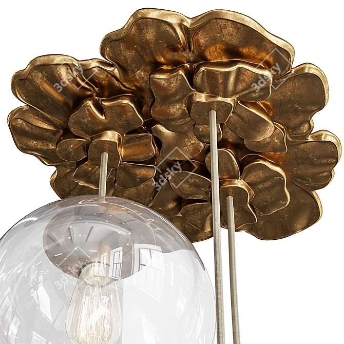 Title: ARTE CLOUD Pendant Light 3D model image 2