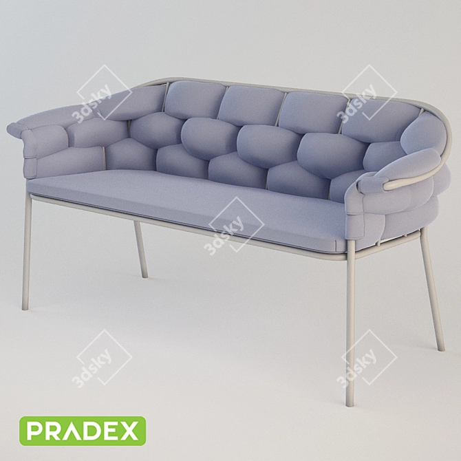 Elegant OM Sofa: Eleanor by PRADEX 3D model image 3