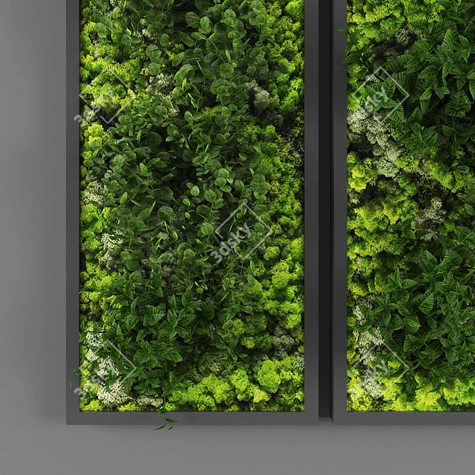 EcoWall Vertical Garden Kit 3D model image 2