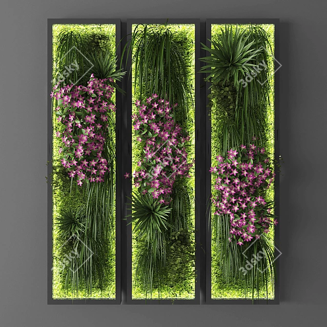 EcoVert Vertical Garden Kit 3D model image 1