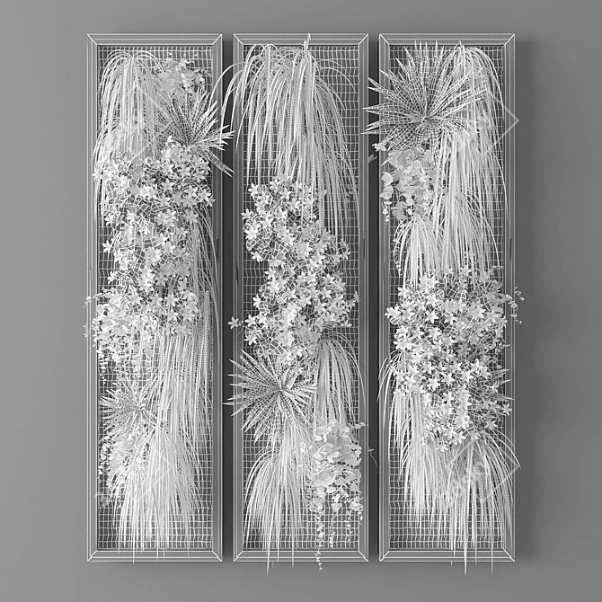 EcoVert Vertical Garden Kit 3D model image 3