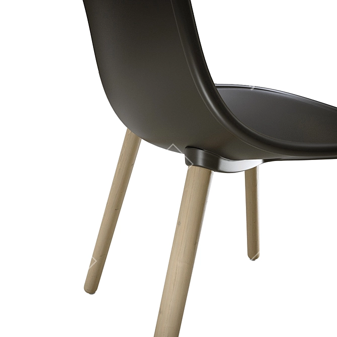 NEU 12 Hay: Sleek Modern Chair 3D model image 2