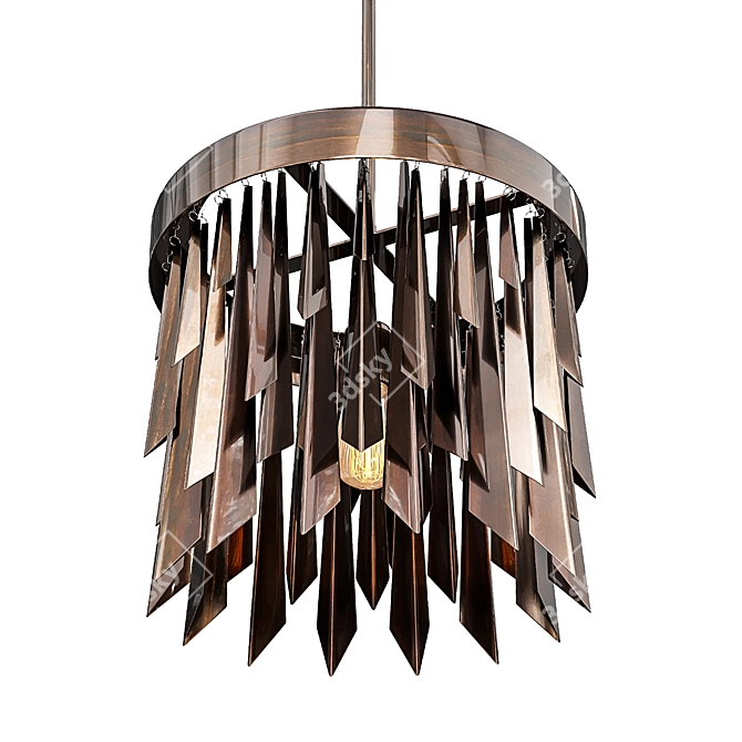 Elegant Chandelier: Arteriors' Waldorf Beauty 3D model image 3