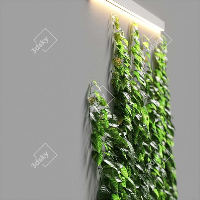 Vertical Garden 08 - Indoor/Outdoor Greenery Solution 3D model image 4