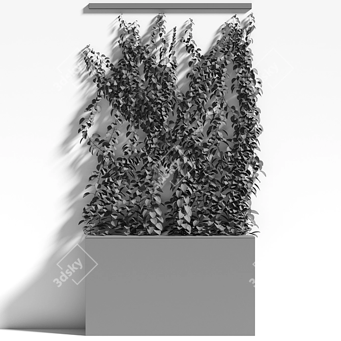 Vertical Garden 08 - Indoor/Outdoor Greenery Solution 3D model image 5